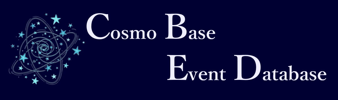 Cosmo Base Event Database ロゴ